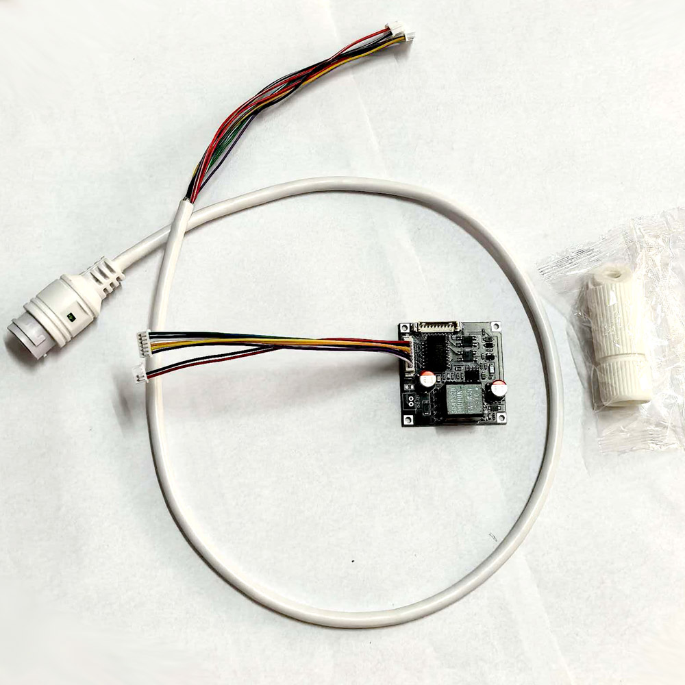 Power Over Ethernet - 100個入り スマート出力 48Vから12V/2Aへの変換 CCTV POEモジュール PCB基板、PoEケーブル付き