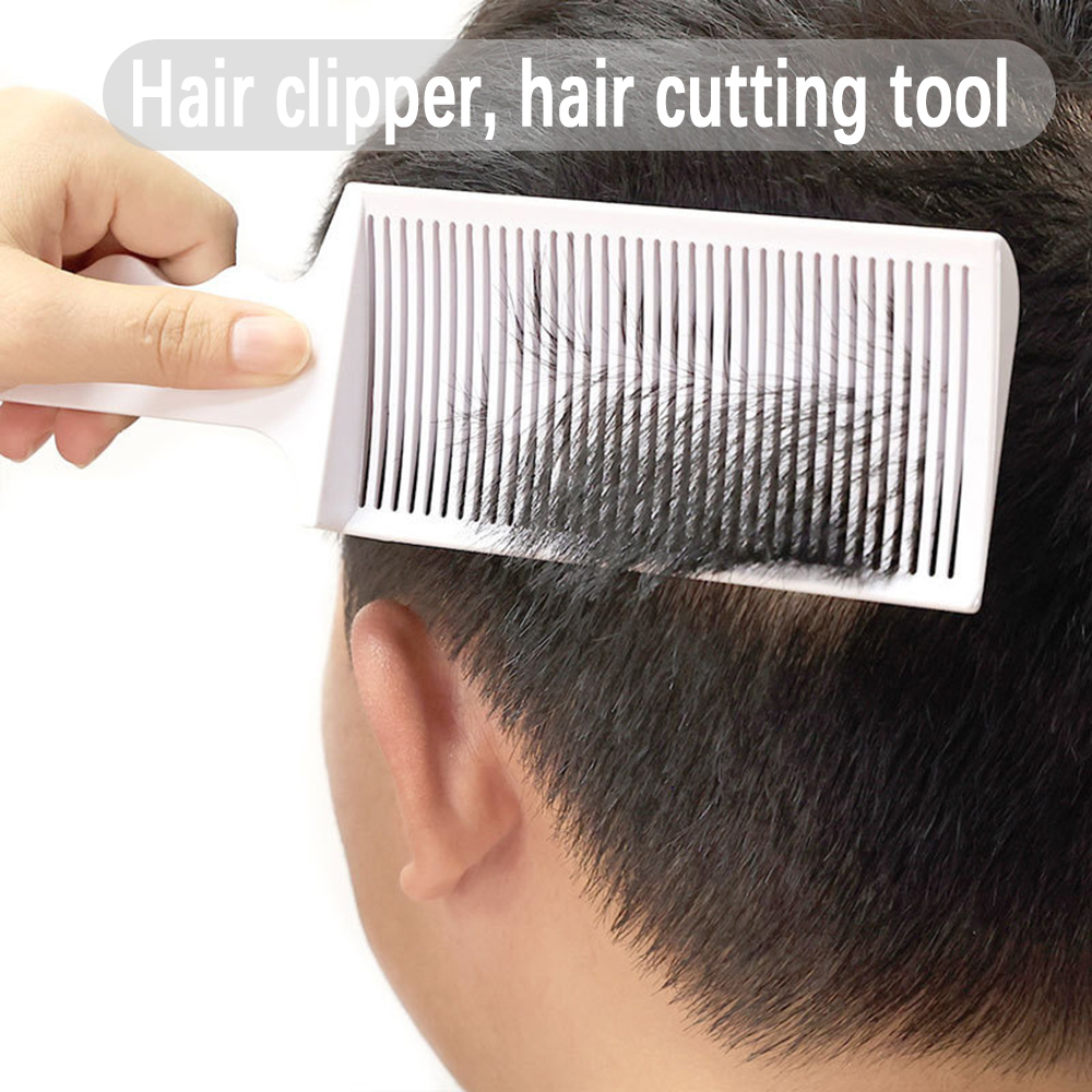 Binding Machine Comb - ヘアカットツール、トリミングエッジ、フラットヘッド、プッシュカットコーム、便利なヘアカット用のポジショニング＆スタイリングコーム