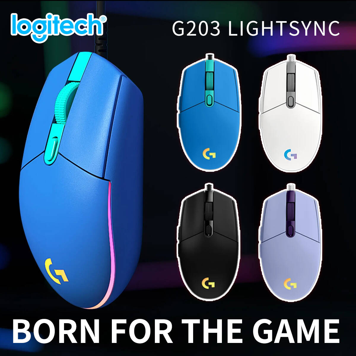 ロジクール G203 有線ゲーミングマウス マルチレンジ D - Logitech Mouse G203 のレビューと価格