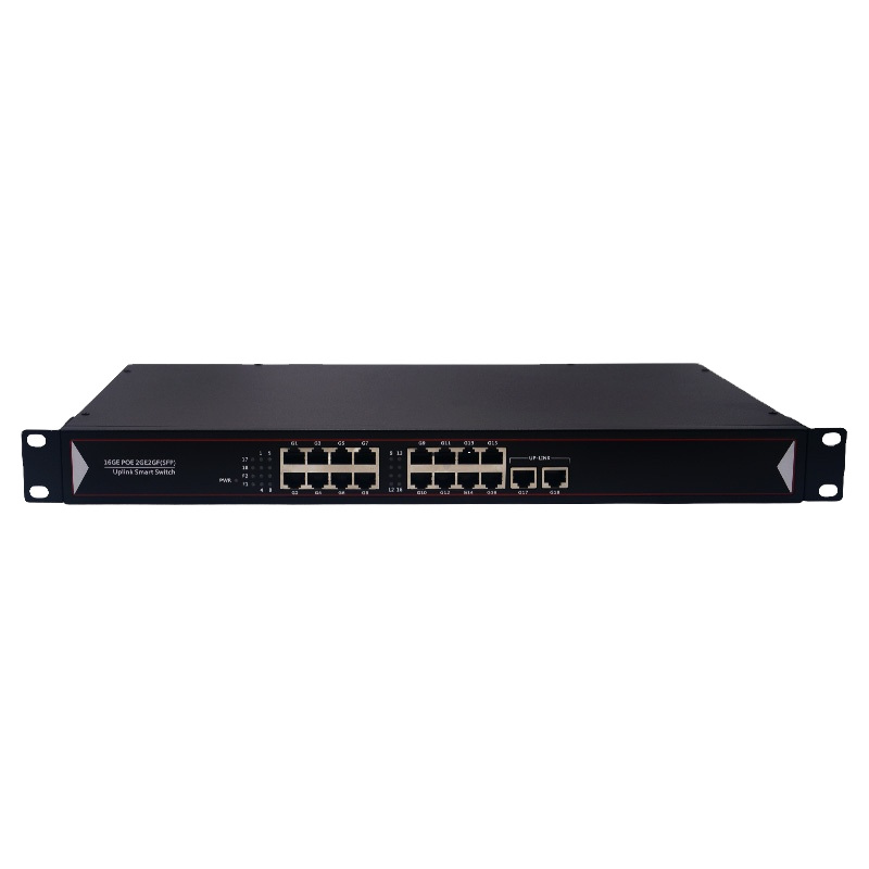 10/100/1000M対応、16ポートPoEスイッチ。2つ - Power Over Ethernet のレビューと価格