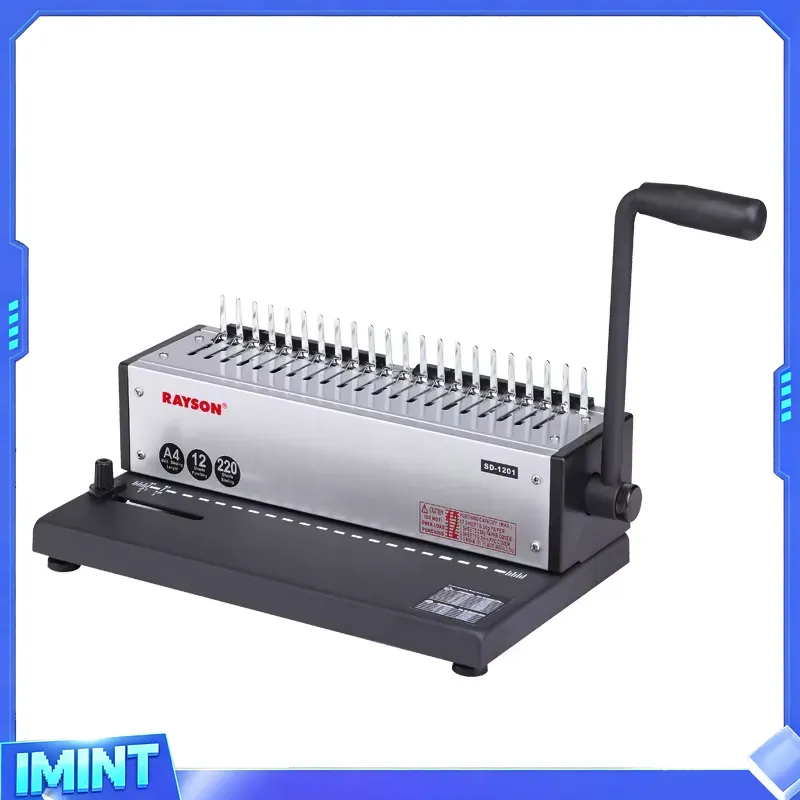 工場用コームバインダー Rayson SD-1201 ラバー - Binding Machine Comb のレビューと価格