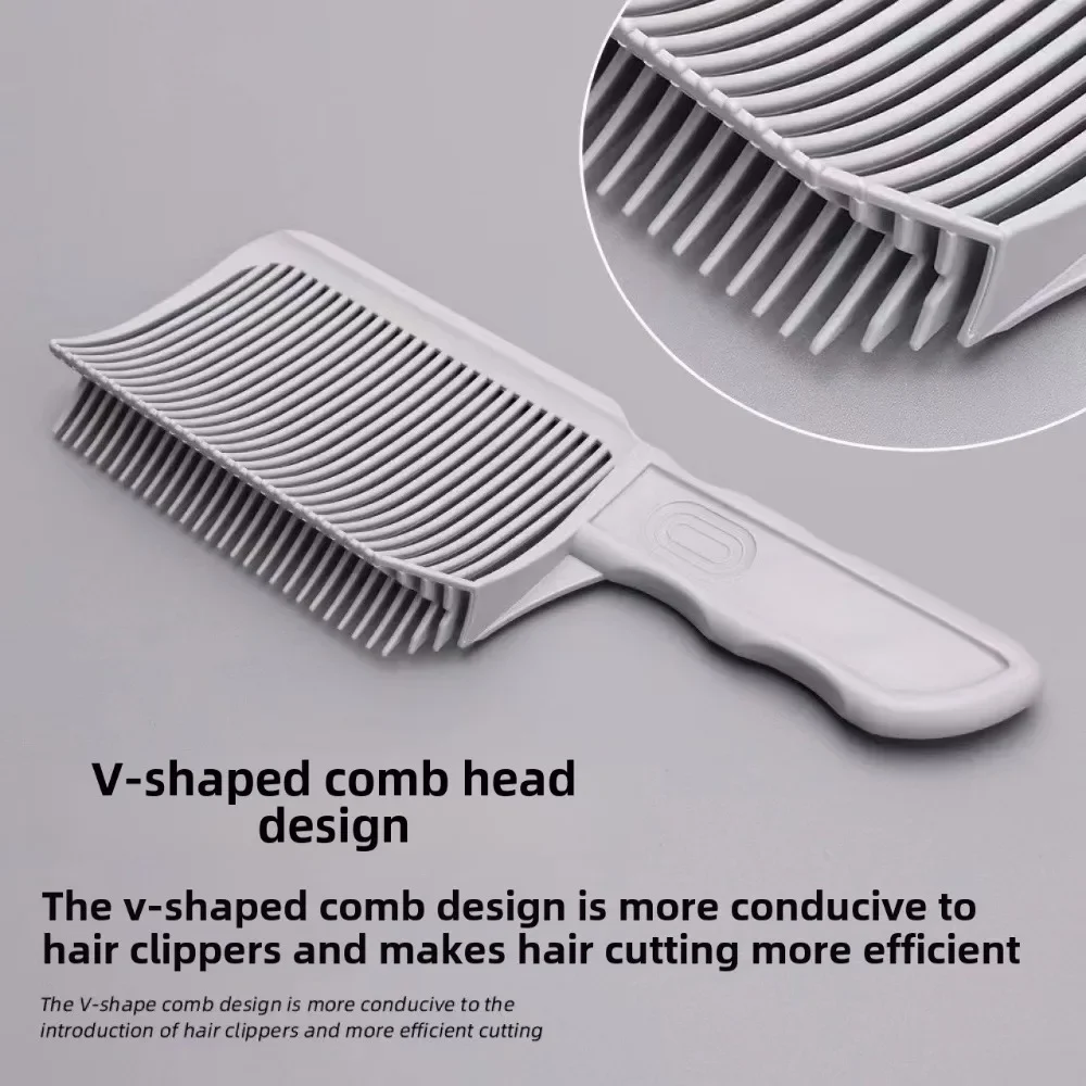 プロのサロン男性ヘアカットコームフェードコーム男性ヘアスタイ - Binding Machine Comb のレビューと価格