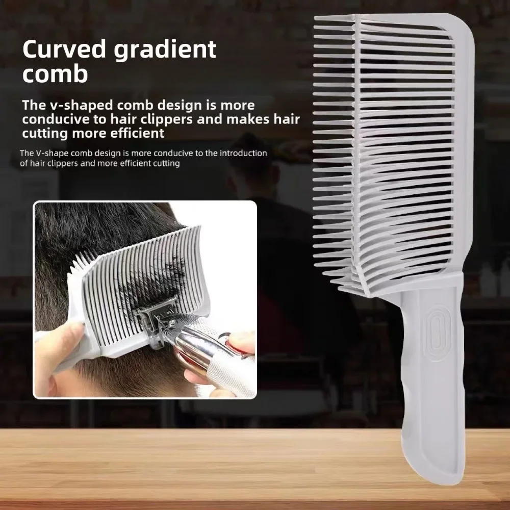 プロのサロン男性ヘアカットコームフェードコーム男性ヘアスタイ - Binding Machine Comb のレビューと価格