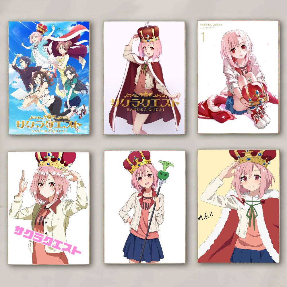 アニメ「S-Sakura Quest-T」ポスター モダンな - Office Quest のレビューと価格