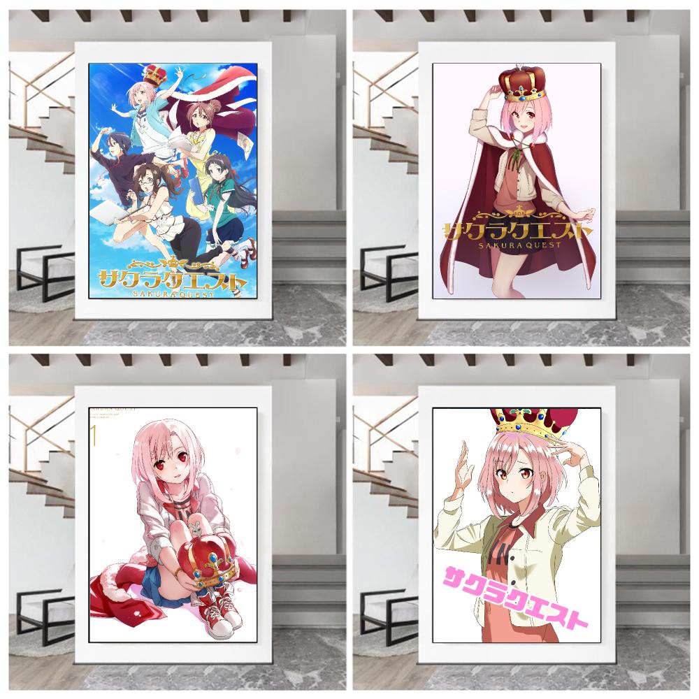 アニメ「S-Sakura Quest-T」ポスター モダンな - Office Quest のレビューと価格
