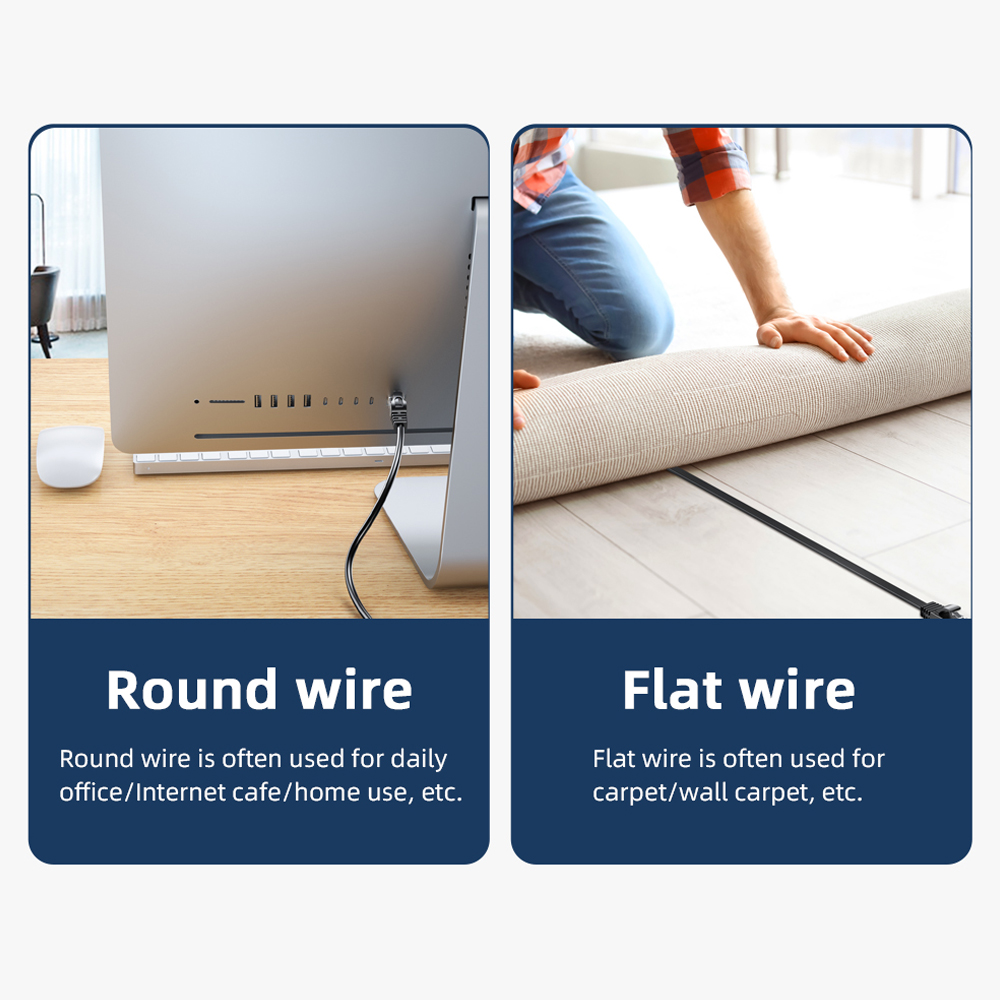 Cat6ギガビットイーサネットケーブル,1000mbps,  - Power Over Ethernet のレビューと価格