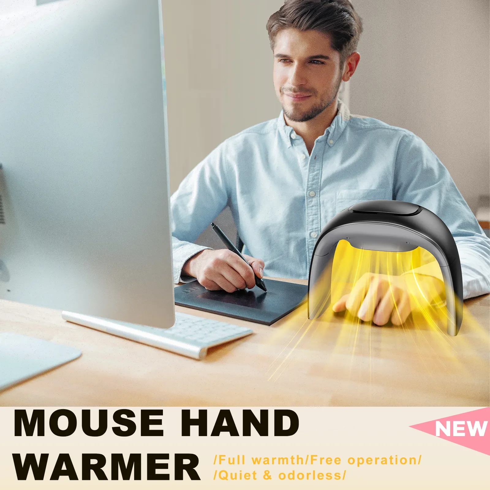 Eary ポータブル冬用マウスハンドウォーマー ハイテク冬用 - Office Tech Gear のレビューと価格