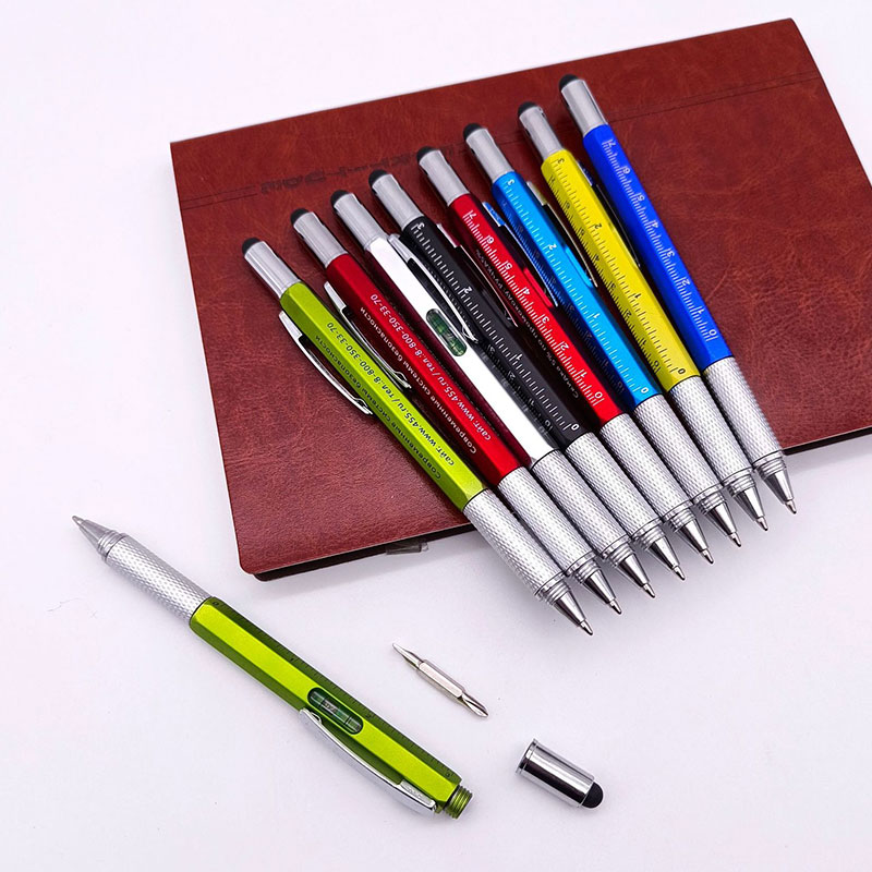 6-in-1多機能ボールペンハンドヘルドツール（メジャー、テ - Office Technician のレビューと価格