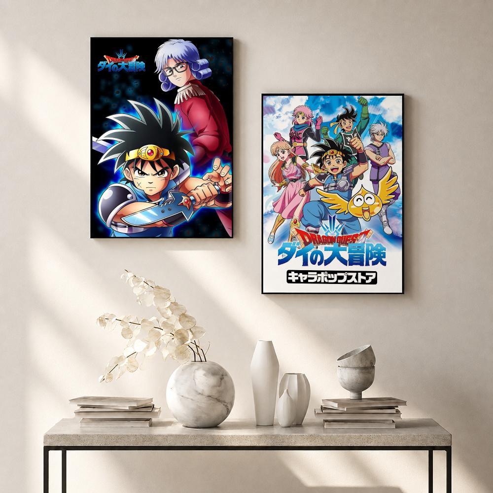 ドラゴンクエストRPGのポスター。高画質で、壁に貼って飾れる - Office Quest のレビューと価格