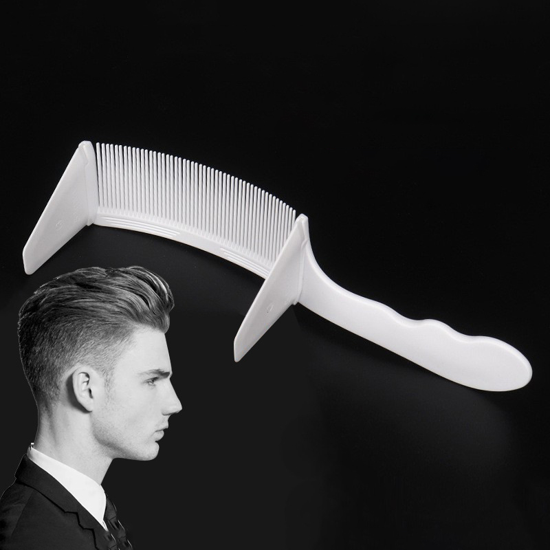 1 個の新しいプロフェッショナル理容室ヘアカット湾曲位置決め - Binding Machine Comb のレビューと価格